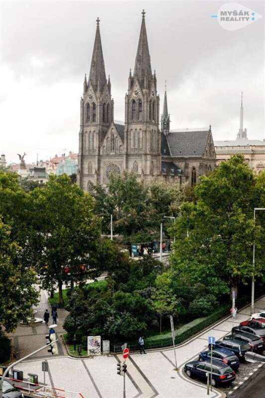 Pronájem bytu 2+kk/B - Vinohrady, Praha 2