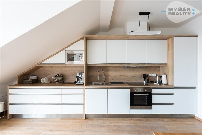 Prodej bytu 3kk/terasa, 2 GS, novostavba - Břevnov