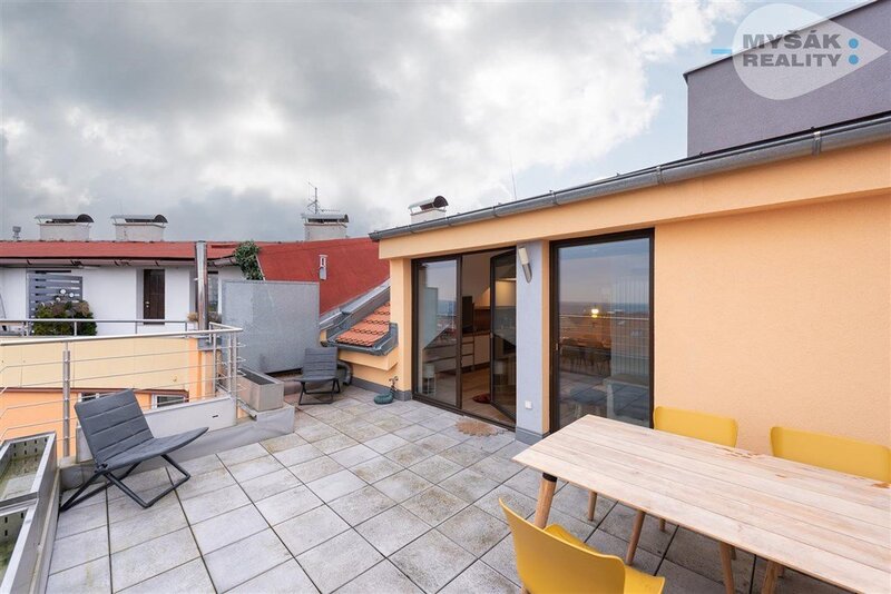 Prodej bytu 3kk/terasa, 2 GS, novostavba - Břevnov