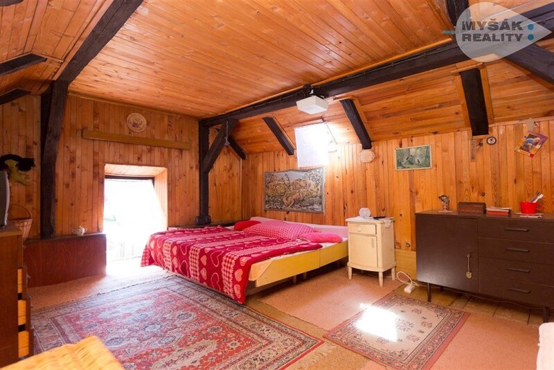 samostatný rekreační dům s č.p. nedaleko Orlické přehrady