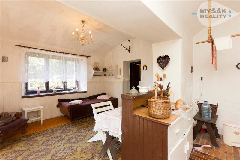 samostatný rekreační dům s č.p. nedaleko Orlické přehrady