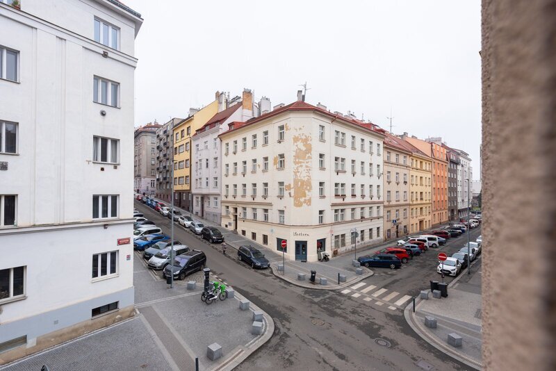 Prodej krásného bytu 1+1 v Holanské ulici, OV, horní část Vršovic