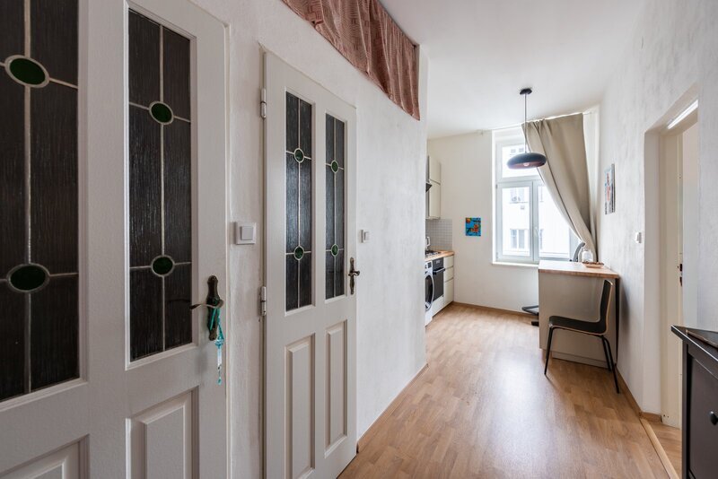 Prodej krásného bytu 1+1 v Holanské ulici, OV, horní část Vršovic