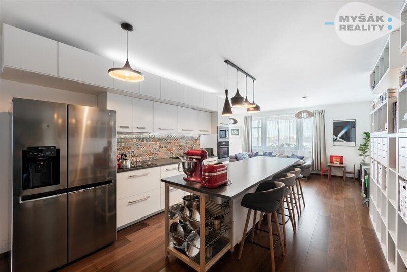 Prodej bytu 4+kk/T, 129 m2, novostavba, Praha  - Nové Chabry