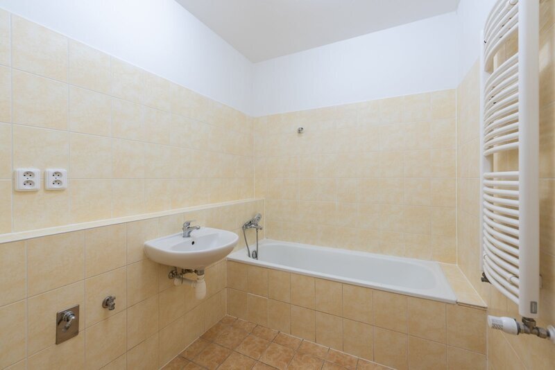 Pronájem bytu 2+kk Čakovice, Novostavba, Terasa, Garážové stání