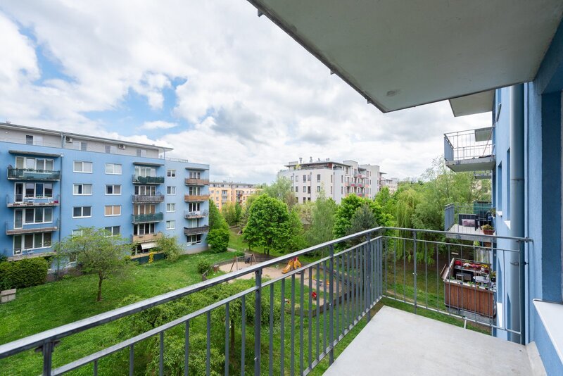 Pronájem bytu 2+kk Čakovice, Novostavba, Terasa, Garážové stání